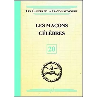 Collectif - 20 Les Maçons célèbres