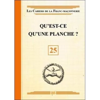 Collectif - 25 Qu'est-ce qu'une planche ?