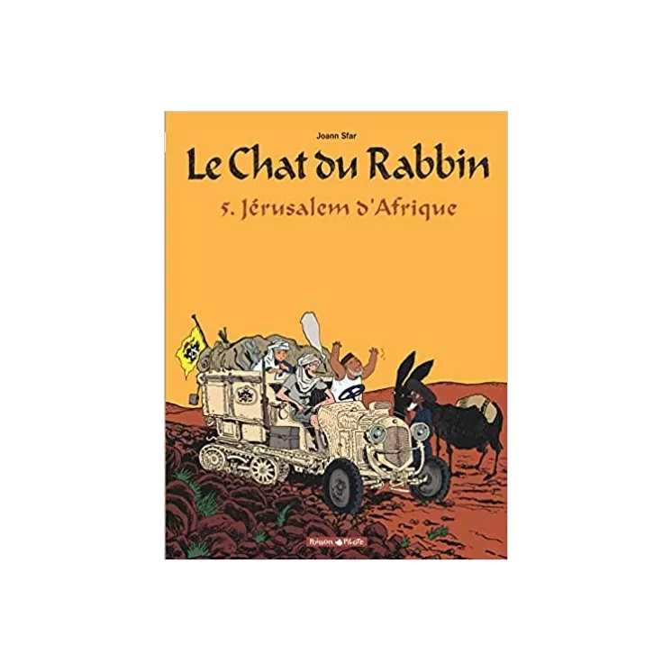 Joann Sfar - Le chat du rabbin, tome 5 Jerusalem d'Afrique