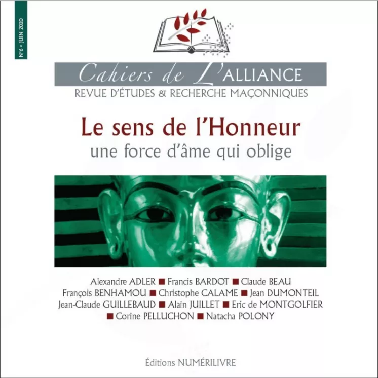 GLAMF - Cahiers de l’Alliance num. 6 Le sens de l’honneur