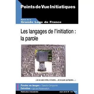 GLDF - PVI 179 langages de l'initiation : la parole