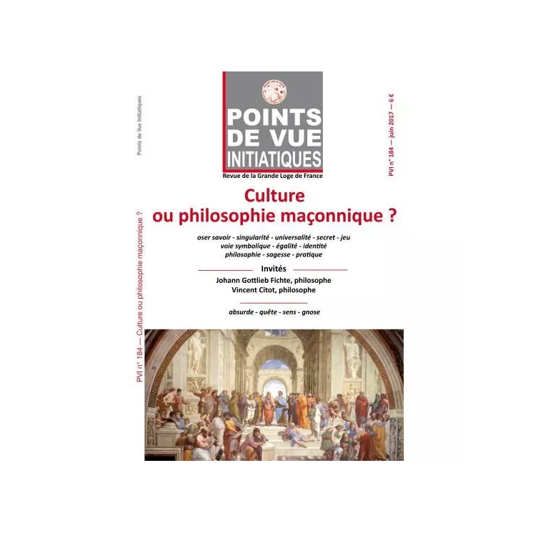 GLDF - PVI 184 Culture et philosophie