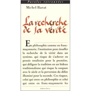 Michel Barat  - La Recherche de la vérité