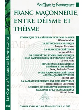 Collectif - Cahiers de Villard de Honnecourt n° 108 Déisme, théisme