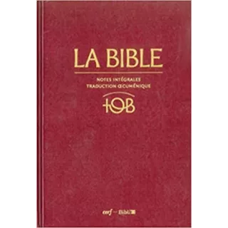 Collectif - Bible TOB 17x25x6 coffret or